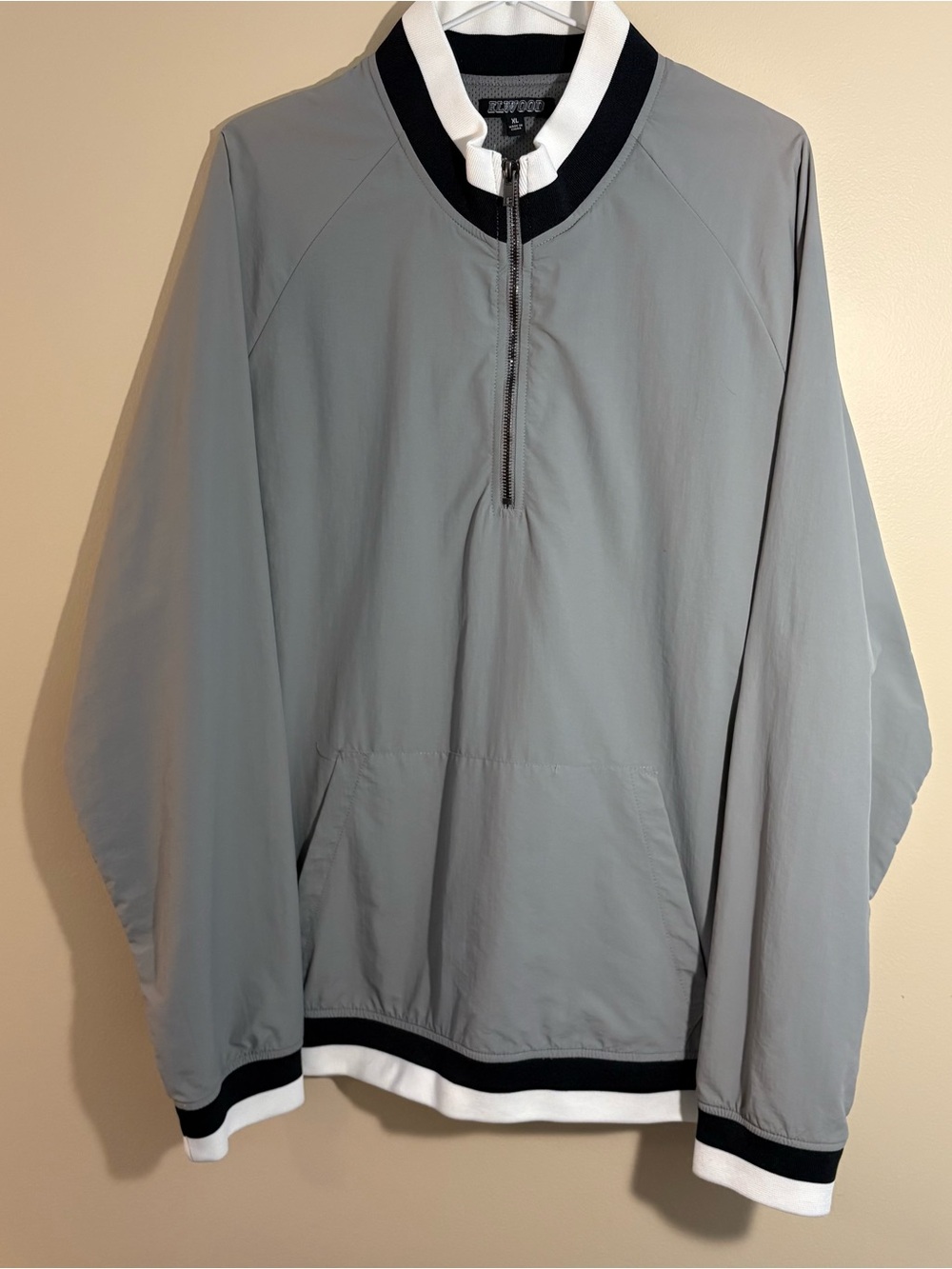 Vintage Elwood Quarter-Zip Golf Windbreaker Pullover- Men’s XL